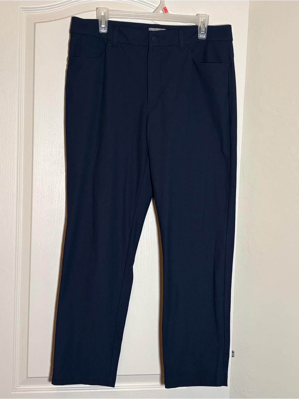 VRST Men’s Limitless 5 Pocket Pants 34x30 Navy Stretch Performance Golf Casual.